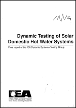 Dynamic Testing of Solar Domestic Hot Water Systems - Volume B